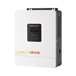 VEVOR 4000W Υβριδικός Ηλιακός Μετατροπέας, 24V DC σε 230V AC, Καθαρ...