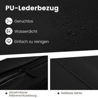 Costway  Πτυσσόμενο Στρώμα Γυμναστικής 4 Τμημάτων με Επένδυση EPE 5...