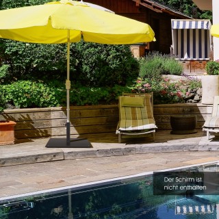 Costway Βάση Ομπρέλας Μεταλλική Ανθεκτική με Ρυθμιζόμενα Πέλματα κα...