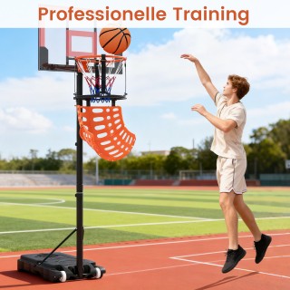 Costway Περιστρεφόμενος Αναπήδησης Μπάσκετ με 4 Εργαλεία Χωρίς Γάντ...