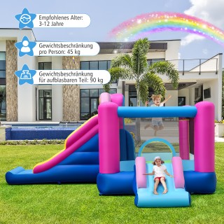 Costway Φουσκωτό Κάστρο Άλματος με Θέμα Ντόνατ για Παιδιά με Μακριέ... Costway Φουσκωτό Κάστρο Άλματος με Θέμα Ντόνατ για Παιδιά με Μακριέ...