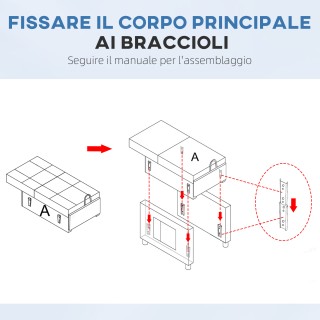 HOMCOM Πολυθρόνα Κρεβάτι Μονή Ανακλινόμενη σε 3 Επίπεδα με Επιπλέο... HOMCOM Πολυθρόνα Κρεβάτι Μονή Ανακλινόμενη σε 3 Επίπεδα με Επιπλέο...