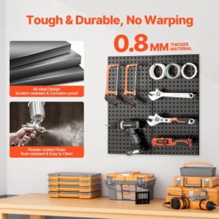 VEVOR Μεταλλικές Πάνελ Πήγασου 2 πάνελ 24 x 12 Οργανωτής Τοίχου για... VEVOR Μεταλλικές Πάνελ Πήγασου 2 πάνελ 24 x 12 Οργανωτής Τοίχου για...