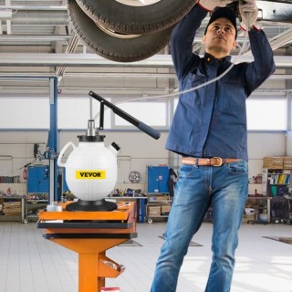 VEVOR Αντλία Μετάδοσης Υγρών 7.5L με 15 Αντάπτορες  QCBS7.5L15ATFVU...