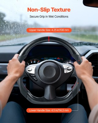 VEVOR Τιμόνι D-Type από Ανθρακονήματα για Nissan 370Z (2008-2020), ... VEVOR Τιμόνι D-Type από Ανθρακονήματα για Nissan 370Z (2008-2020), ...