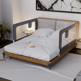 Tulano Προστατευτικό Κιγκλίδωμα Κρεβατιού 150 cm Cover 30 Γκρι 5903...