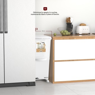 BAKAJI Διπλός Κάδος Κουζίνας 38L με Διαχωρισμό Απορριμμάτων Εξοικον... BAKAJI Διπλός Κάδος Κουζίνας 38L με Διαχωρισμό Απορριμμάτων Εξοικον...