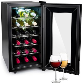 BAKAJI Ψυγείο Κρασιού Cantina Ψυκτικό Ηλεκτρικό Ψυγείο 18 Μπουκάλι... BAKAJI Ψυγείο Κρασιού Cantina Ψυκτικό Ηλεκτρικό Ψυγείο 18 Μπουκάλι...