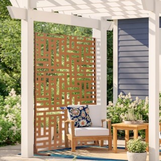 VEVOR Μεταλλικό Πάνελ Ιδιωτικότητας 47 x 76 Καφέ Εξωτερικού Χώρου D... VEVOR Μεταλλικό Πάνελ Ιδιωτικότητας 47 x 76 Καφέ Εξωτερικού Χώρου D...