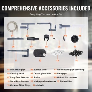 VEVOR Φίλτρο Ενυδρείου 235 Γαλόνια με UV 25w Quiet SZXGLQ2600LHY0... VEVOR Φίλτρο Ενυδρείου 235 Γαλόνια με UV 25w Quiet SZXGLQ2600LHY0...