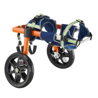 VEVOR Ελαφρύ Αναπηρικό Καροτσάκι Σκύλου για Οπίσθια Πόδια, Δίτροχο,...