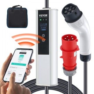 Φορητός Φορτιστής EV Τύπου 2 για Ηλεκτρικά Αυτοκίνητα με Καλώδιο Φό... Φορητός Φορτιστής EV Τύπου 2 για Ηλεκτρικά Αυτοκίνητα με Καλώδιο Φό...