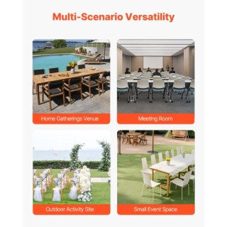 VEVOR Καρότσι Μεταφοράς Καρεκλών για 10 Καρέκλες ZYTCYCHS12GS072R7V0