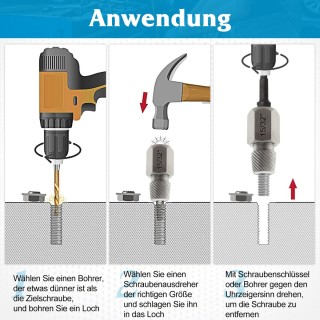 Costway Σετ Εξολκέων Βιδών 27 Τεμαχίων με Θήκη Επαγγελματικό Σετ Αρ...