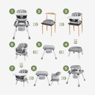 Tulano Παιδική Καρέκλα Φαγητού Morsel 50  5903796019698