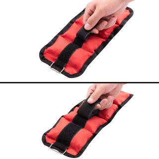 BAKAJI Σετ 4 Βάρη Καρπού και Αστραγάλου 2 κιλά + 1 κιλό Προπόνηση Γ...