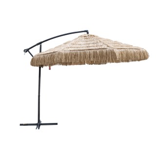 Galileo Ομπρελόνι λάμπα κήπου με εφέ ραφία 3 μ δομή από ανθρακούχο ...