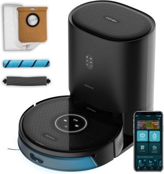 Ρομπότ Σκούπα και Σφουγγαρίστρα με Σταθμό Αυτοαδειάσματος Conga 140... Ρομπότ Σκούπα και Σφουγγαρίστρα με Σταθμό Αυτοαδειάσματος Conga 140...