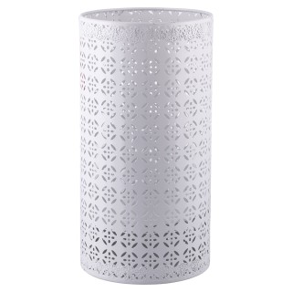 Galileo Λευκή Γυαλιστερή Σιδερένια Ομπρελοθήκη Σφυρήλατης Κουβέρτας...