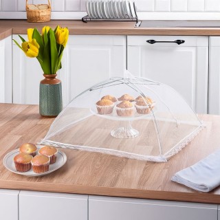 Villa dEste Home Υφασμάτινη και Ατσάλινη Σκίαση Τροφίμων 48x48 cm 5...