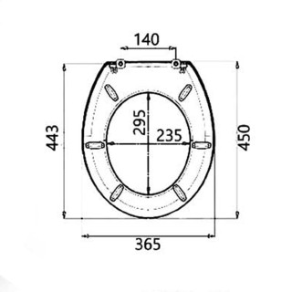BAKAJI Καπάκι τουαλέτας καθολικό κάλυμμα WC κάλυμμα λεκάνης κλείσι... BAKAJI Καπάκι τουαλέτας καθολικό κάλυμμα WC κάλυμμα λεκάνης κλείσι...