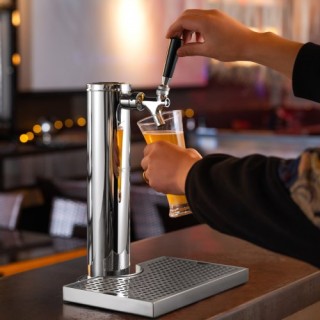 Σετ Κεγκερατέρ VEVOR, Μονή Βρύση Μπύρας, Ανοξείδωτος Πύργος με Ρυθμ...