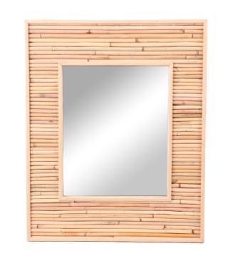 Καθρέφτης Τοίχου Ρατάν 45x55cm Natural Living 53464 Καθρέφτης Τοίχου Ρατάν 45x55cm Natural Living 53464