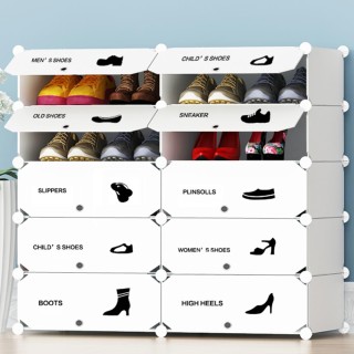 BAKAJI  Μονάδα Παπουτσοθήκης 10 Κυβικών Θέσεων Σύνθετο Έπιπλο Παπου...