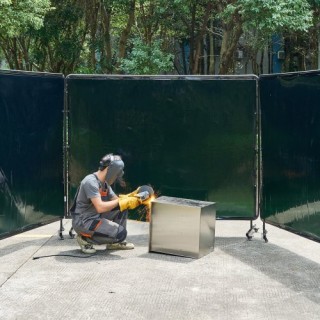 VEVOR Οθόνη Συγκόλλησης με Πλαίσιο, 3-Πάνελ από Ανθεκτικό Βινύλιο μ...