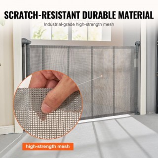 Πτυσσόμενη Παιδική Πύλη VEVOR, 34.2 Ύψος, Έως 60 Πλάτος, Γκρι WZSS... Πτυσσόμενη Παιδική Πύλη VEVOR, 34.2 Ύψος, Έως 60 Πλάτος, Γκρι WZSS...