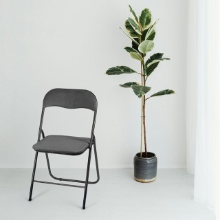 Galileo Καρέκλα πτυσσόμενη εξοικονόμησης χώρου με βελούδινη υφή σε ...