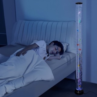 VEVOR Ηρεμιστική Λάμπα Φυσαλίδων - 5 Πόδια, 16 Χρώματα για Αισθητηρ... VEVOR Ηρεμιστική Λάμπα Φυσαλίδων - 5 Πόδια, 16 Χρώματα για Αισθητηρ...