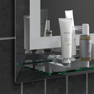 Kleankin  Καθρέφτης Μπάνιου με LED Φωτισμό σε 3 Ρυθμιζόμενα Χρώματα...