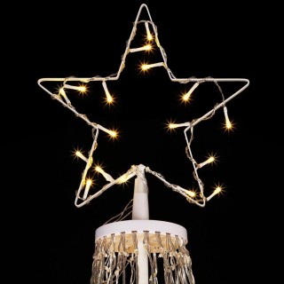 BAKAJI  Φωτεινό Χριστουγεννιάτικο Δέντρο 340 εκ. Θερμό Λευκό 991 Le...