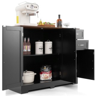 Costway Πλαϊνή Ντουλάπα με Πάγκο & Πόρτες & Συρτάρια & Ρυθμιζόμενα ... Costway Πλαϊνή Ντουλάπα με Πάγκο & Πόρτες & Συρτάρια & Ρυθμιζόμενα ...