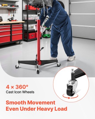 VEVOR Υδραυλικός Γρύλος Κιβωτίου Ταχυτήτων, Ανυψωτική Ικανότητα 500...