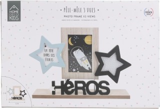 Παιδική Κορνίζα για 3 Φωτογραφίες 38 x 5 x 25 cm HD2361 Home Deco Kids Παιδική Κορνίζα για 3 Φωτογραφίες 38 x 5 x 25 cm HD2361 Home Deco Kids