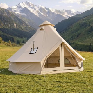 VEVOR Σκηνή Yurt Oxford 4 m για 4 Άτομα, 4 Εποχών, με Υποδοχή Σόμπα... VEVOR Σκηνή Yurt Oxford 4 m για 4 Άτομα, 4 Εποχών, με Υποδοχή Σόμπα...