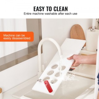 VEVOR Επαγγελματική Μηχανή Μπιφτεκιών με 3 Καλούπια (2/4/5 ιντσών) ... VEVOR Επαγγελματική Μηχανή Μπιφτεκιών με 3 Καλούπια (2/4/5 ιντσών) ...