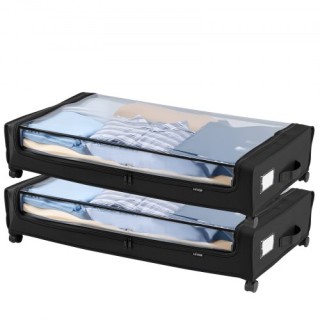 VEVOR Κάτω από το Κρεβάτι Αποθηκευτικός Χώρος με Ρόδες 30.3x18.5x6....