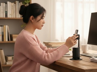 Verk Group Περιστρεφόμενη Βάση Κινητού 360° με Σταθεροποιητή & Αυτό...