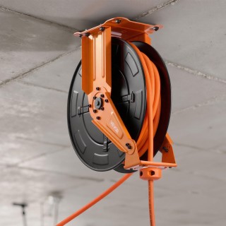 VEVOR Ανασυρόμενος Καρούλι Αερόσωλής 15m x 9.5mm, Υβριδικός, 300PSI...