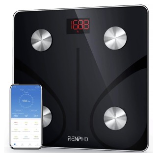 Renpho Smart Ζυγαριά με Λιπομετρητή Smart Body Scale Bluetooth με 1...