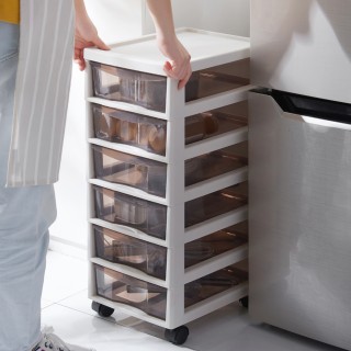 BAKAJI Συρταριέρα Καρότσι Εξοικονόμησης Χώρου από Πολυπροπυλένιο μ... BAKAJI Συρταριέρα Καρότσι Εξοικονόμησης Χώρου από Πολυπροπυλένιο μ...