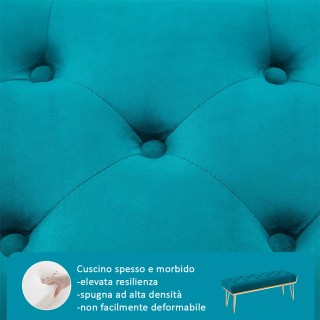 Shally Dogan Πεντάθεσιος Πάγκος σε Μπλε Ύφασμα για Είσοδο ή Υπνοδω... Shally Dogan Πεντάθεσιος Πάγκος σε Μπλε Ύφασμα για Είσοδο ή Υπνοδω...