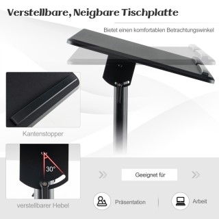 Costway Φορητό αναλόγιο με ρυθμιζόμενο ύψος και κλίση για λάπτοπ μα... Costway Φορητό αναλόγιο με ρυθμιζόμενο ύψος και κλίση για λάπτοπ μα...