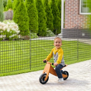 Costway  5 Τεμάχια Διακοσμητικός Κήπος Φράχτης από Μέταλλο, 87 x 98...