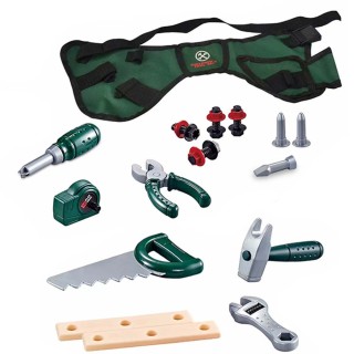 BAKAJI Ζώνη Εργαλείων Παιχνίδι για Παιδιά με Εργαλεία Εργασίας και ...