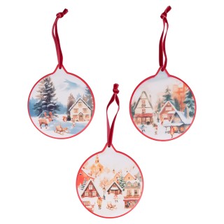 Villa DEste  Σετ 6 τμχ Mattonella διακοσμητική στρογγυλή 115 cm από...