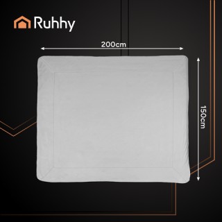 Ruhhy Διπλής Όψης Γκρι Ανοικτό Κουβέρτα - 150x200cm Απόλυτης Άνεσης... Ruhhy Διπλής Όψης Γκρι Ανοικτό Κουβέρτα - 150x200cm Απόλυτης Άνεσης...